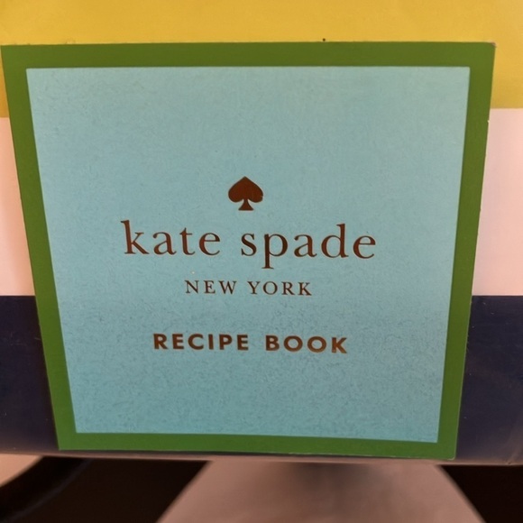 Kate Spade: Candy Stripe Recipe Book- 7 sections- 20 recipes for each section - Picture 2 of 16